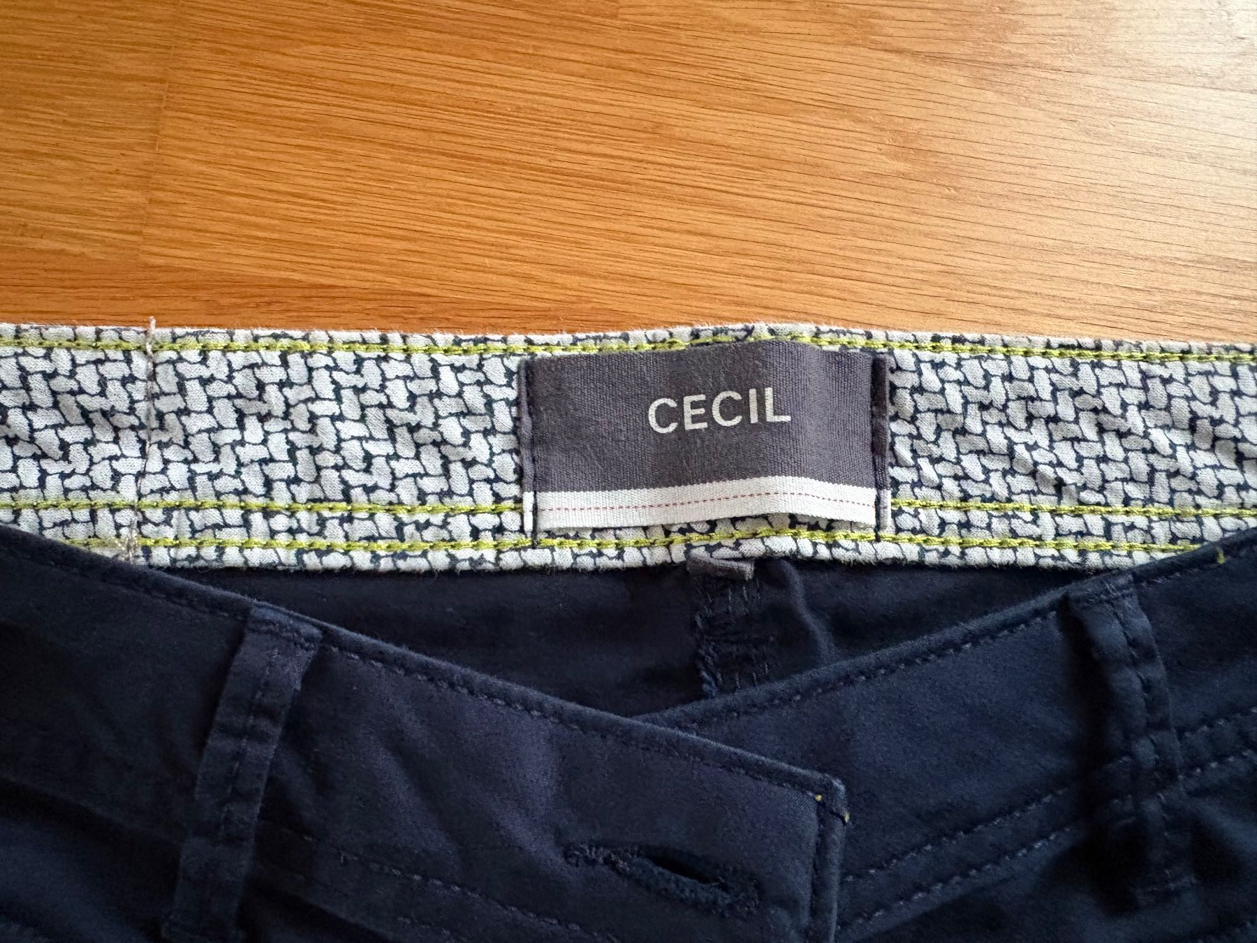 Cecil Hosen: Caprihose, Damenhose 3/4 lang,, blau,Gr 42 – Neu (gemäss Beschreibung) aus Grüsch von frifri06 6
