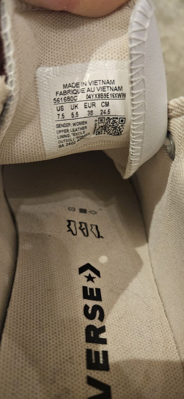 Converse Herrenschuhe: Converse All Stars weiss, Grösse 38 – Neu (gemäss Beschreibung) aus Tobel von Nicci_dee 2