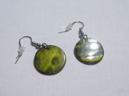 Ohrhänger, Perlmutt, Modeschmuck / NEU