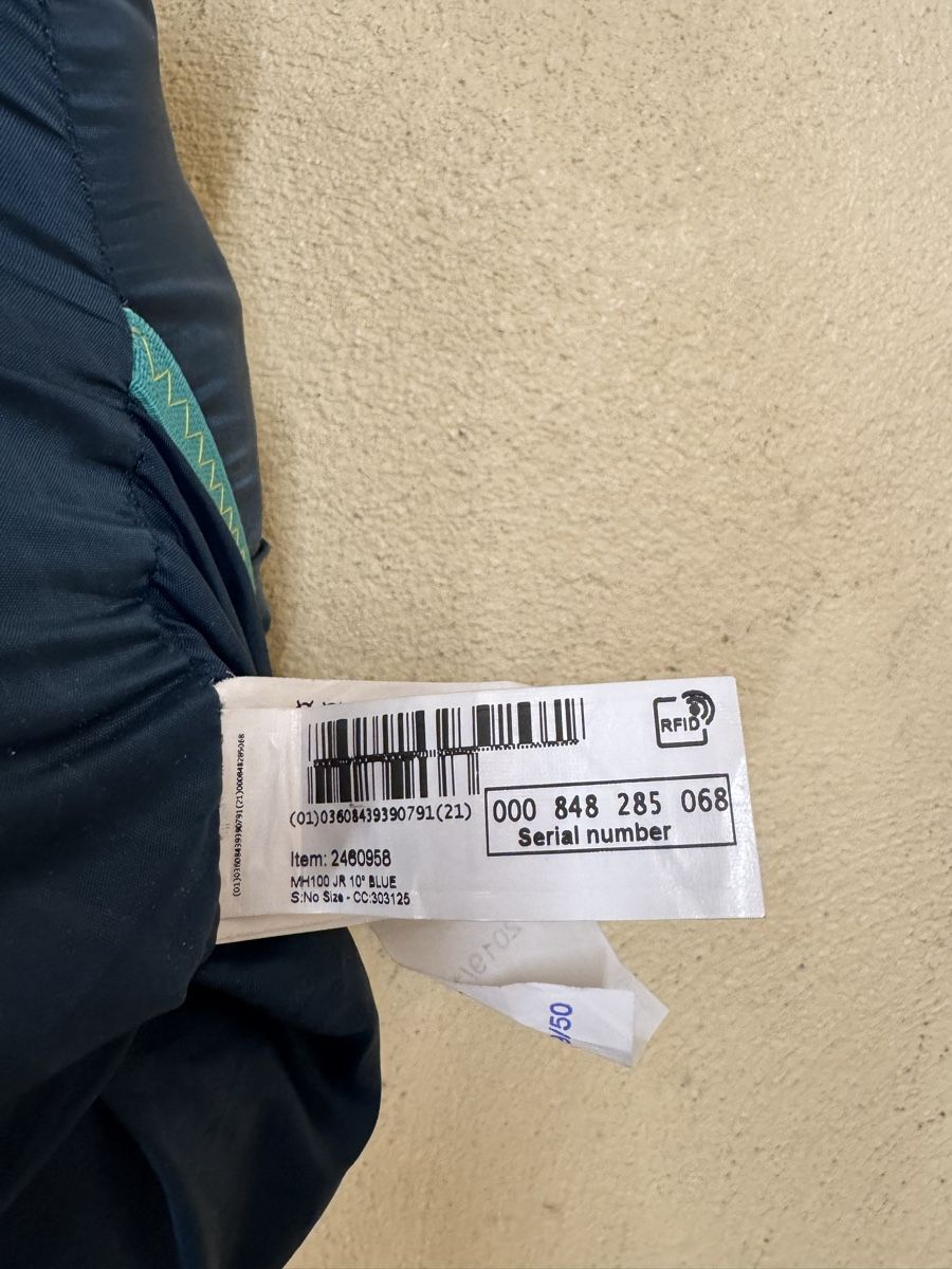 Sacchi a pelo: DECATHLON Kinderschlafsack 10 Grad blau – Usato da Zürich venduto da maxn 4