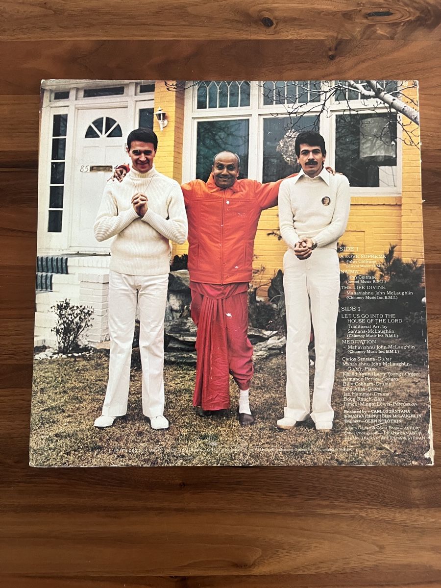 Dischi in vinile: Santana McLaughlin - Love Devotion Surrender (Vinyl) – Usato da Stallikon venduto da goodmorning09 1