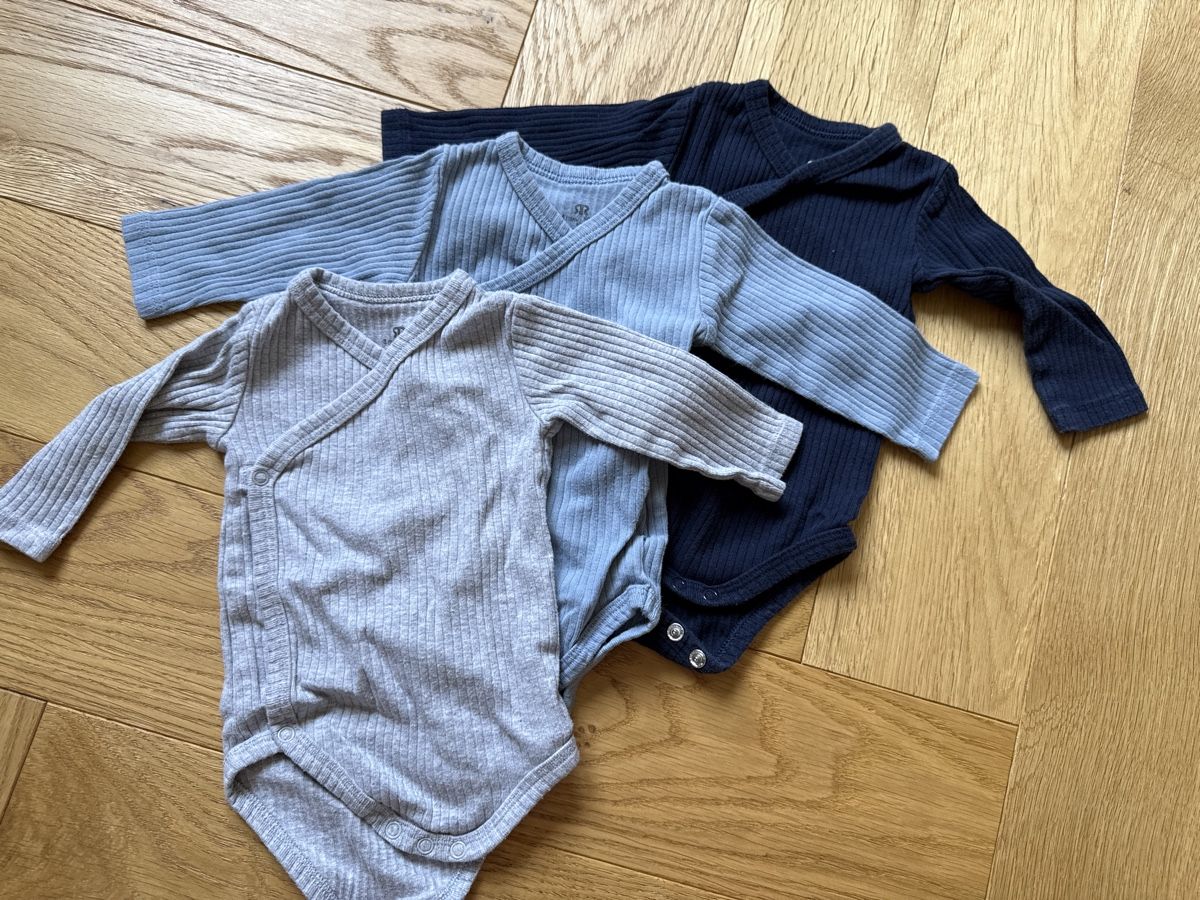 Biancheria intima: Wickelbodies Rib Grösse 60 cm 3er Set  – Usato da Affoltern am Albis venduto da manurun