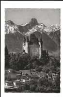 AK ca. 1950 Thun Schloss mit Stockhorn