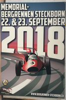 Original F4 Plakat Memorial Bergrennen Steckborn 2018