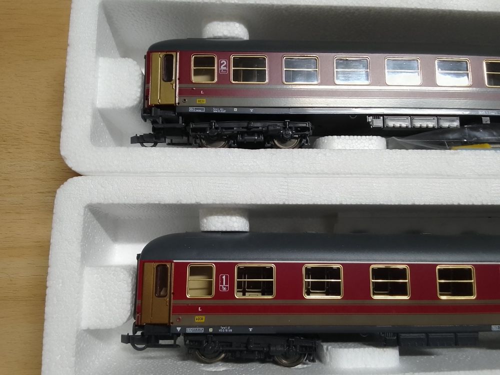 Roco 44714 FS 1.Kl. & 44716 FS 2.Kl. Wagen, Top Zustand (Neu und ...
