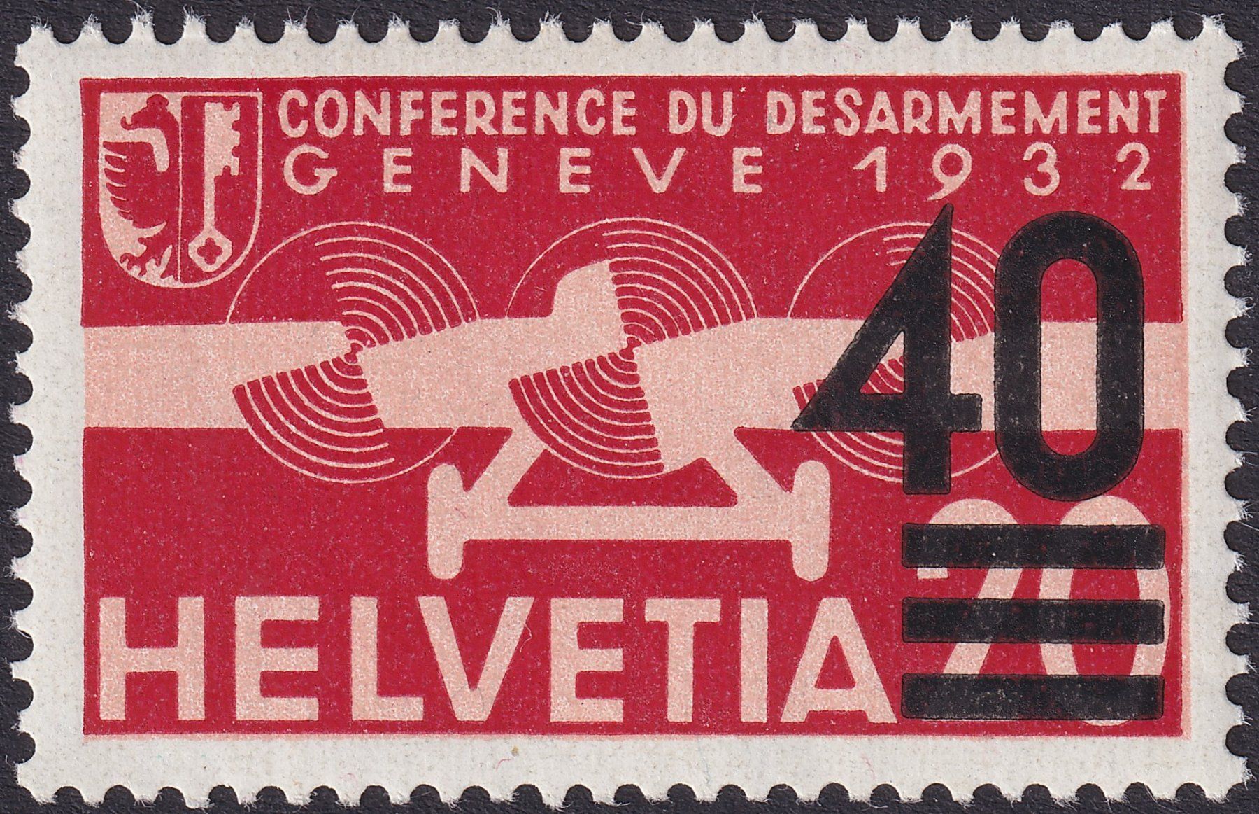 Tutti i francobolli: 1937, F25 postfrisch **, gut erhalten. – Usato da Sursee venduto da Luzernerraute