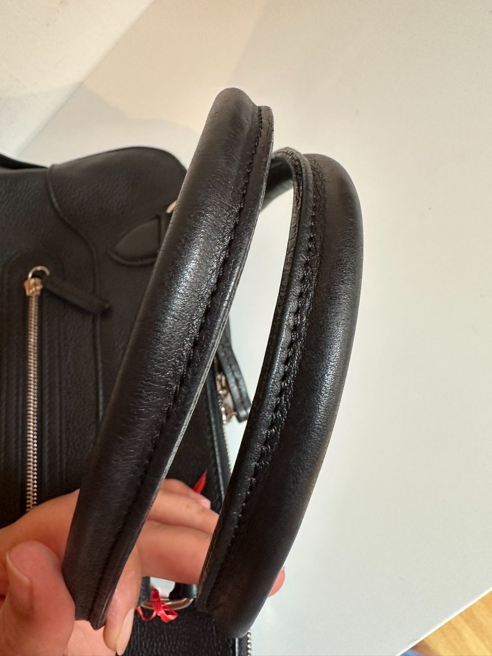 Longchamp Sacs femmes: Sac Longchamp Roseau - Cuir Croco marron. – D'occasion à Bernex par euma1976 4