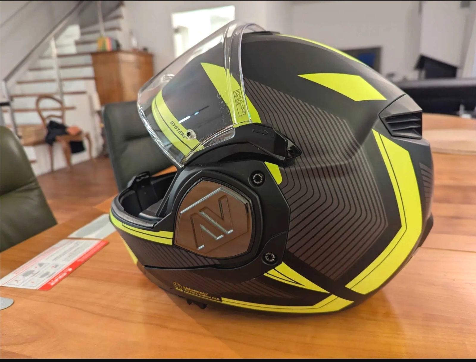 Caschi & visiere: Klapphelm LS2 FF906 Advant, Grösse S, 56cm, neuwertig – Nuovo (secondo la descrizione) da Duggingen venduto da shoobidoo 1
