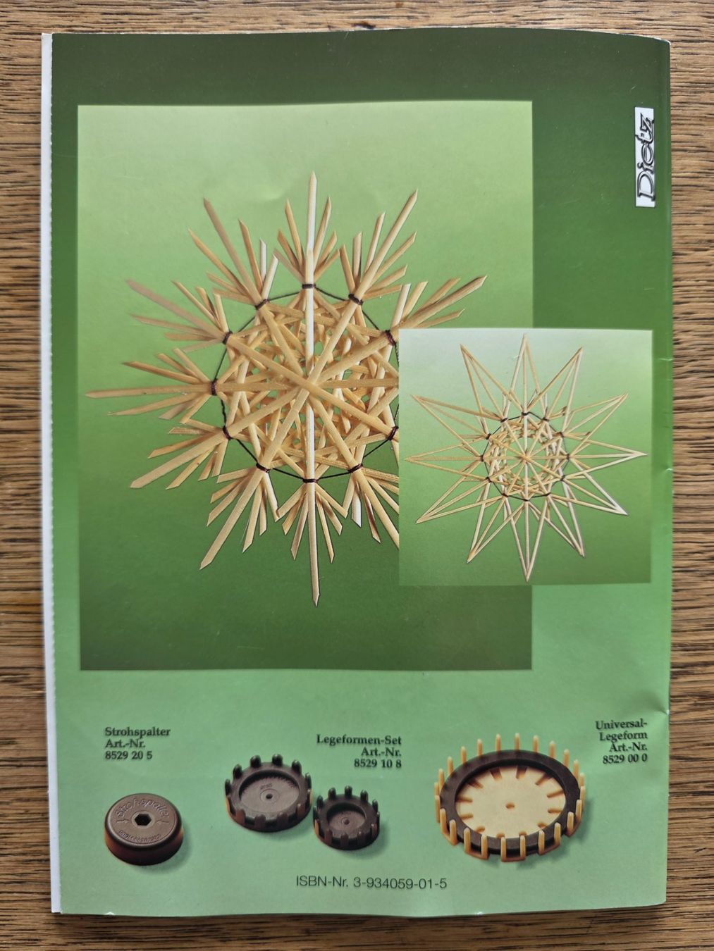 Kit bricolage: Stroh Material für Strohsterne mit Anleitung – Usato da Thun venduto da mar_c67n 3