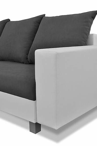 Sofas: Wohnlandschaft Ecksofa L-Form Sofa Design Couch mit Fußhoc – Gebraucht aus Zug von jvmoebel-schweiz 3