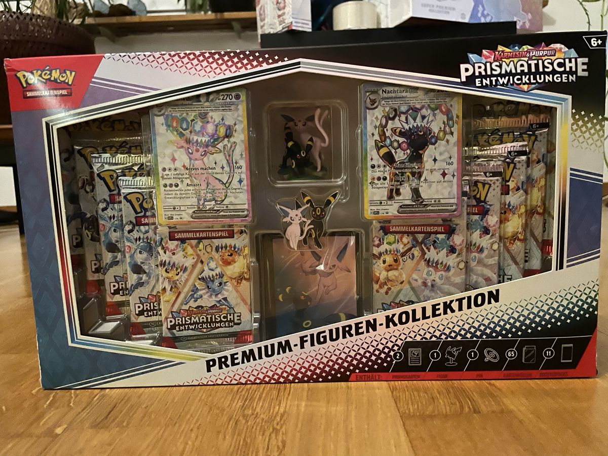 Pokémon Carte collezionabili: Pokemon Prismatic Evolutions Premium Figure Collection DE – Usato da Wallisellen venduto da ale_v9vd 1