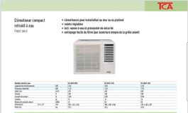 TCA EASY-16BH Klima- und Heizgerät Fensterklimagerät