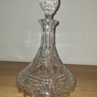BLEIKRISTAL WEIN DEKANTIER-KANNE ALT