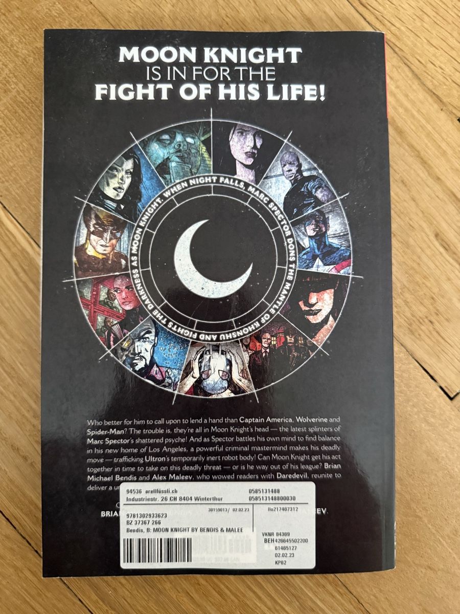 Comics: Comic Moon Knight Complete Collection Brian Michael Bendis – Gebraucht aus Zürich von Bio3 1