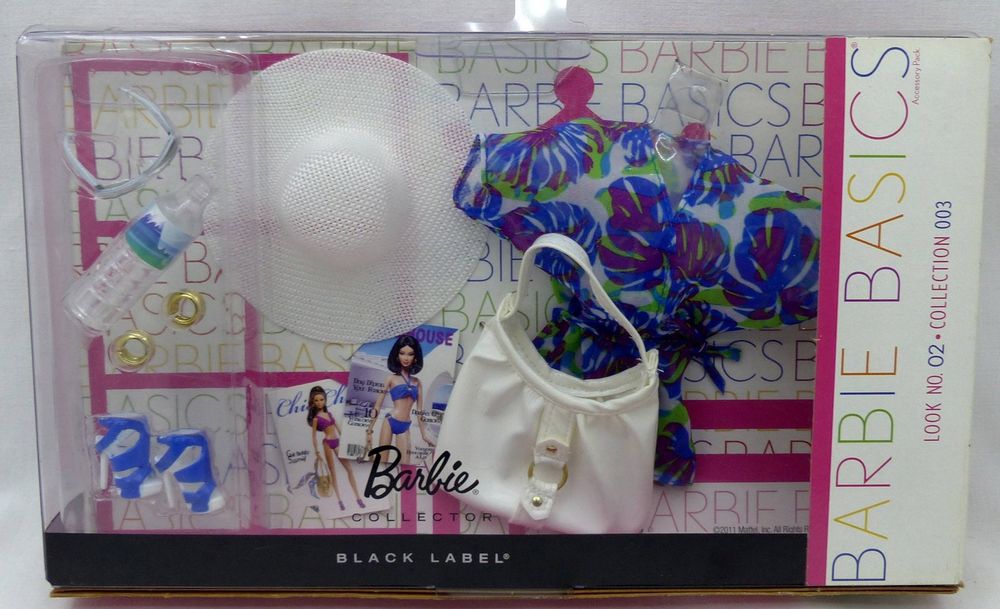 BARBIE BASICS BLACK LABEL LOOK 02 COLLECTION 003 MATTEL 2011 (Neu und ...