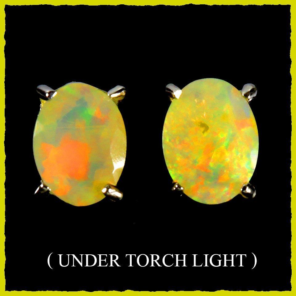 Orecchini pendenti & Orecchini a lobo: Welo Opal Ohrstecker 925 Silber – Nuovo e nell'imballaggio originale da Oberglatt ZH venduto da Goldfee1 3