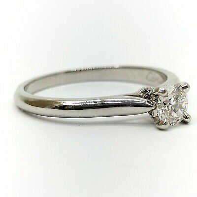 Cartier Ringe: CARTIER SOLITAIRE VERLOBUNGSRING PLATIN DIAMANT – Gebraucht aus Bottighofen von menschenfamilie 2