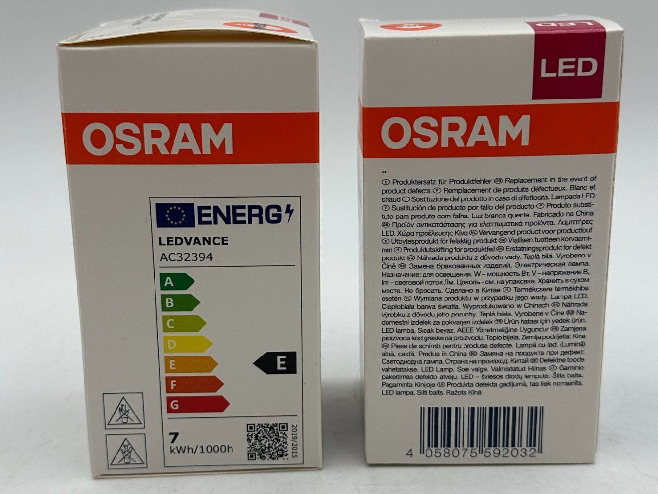 Osram Lampade: 2x OSRAM PARATHOM LED E27 Filament 6.5W 806lm Neu – Usato da Luzern venduto da Lager6640 4