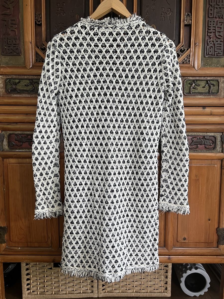 Giacche: Tolle Strickjacke XANDERS schwarz-weiß – Usato da Collex venduto da jam_hsr2 1