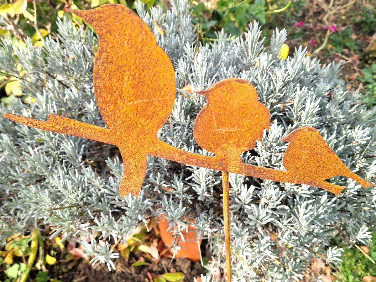 Tutte le decorazioni: Roststecker Vogeltrio 113cm – Nuovo e nell'imballaggio originale da Matzendorf venduto da Gartendeko-Shop 2