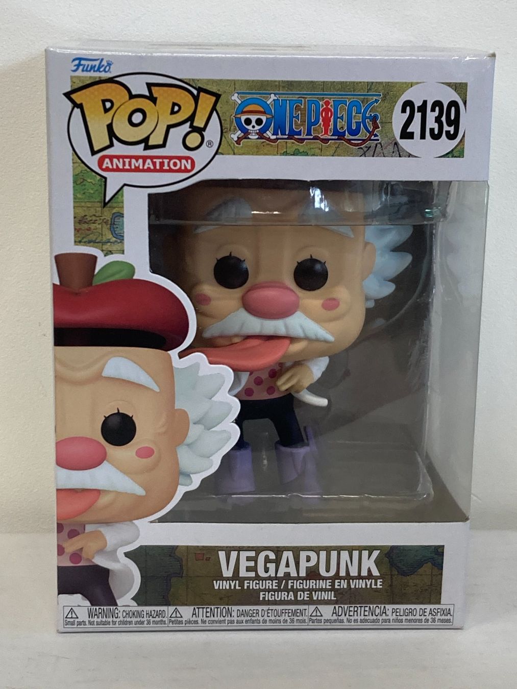 Funko Statuette: FUNKO POP! ANIMATION 2139 VEGAPUNK - ONE PIECE new – Nuovo e nell'imballaggio originale da Vezia venduto da Aquarius_Age 1