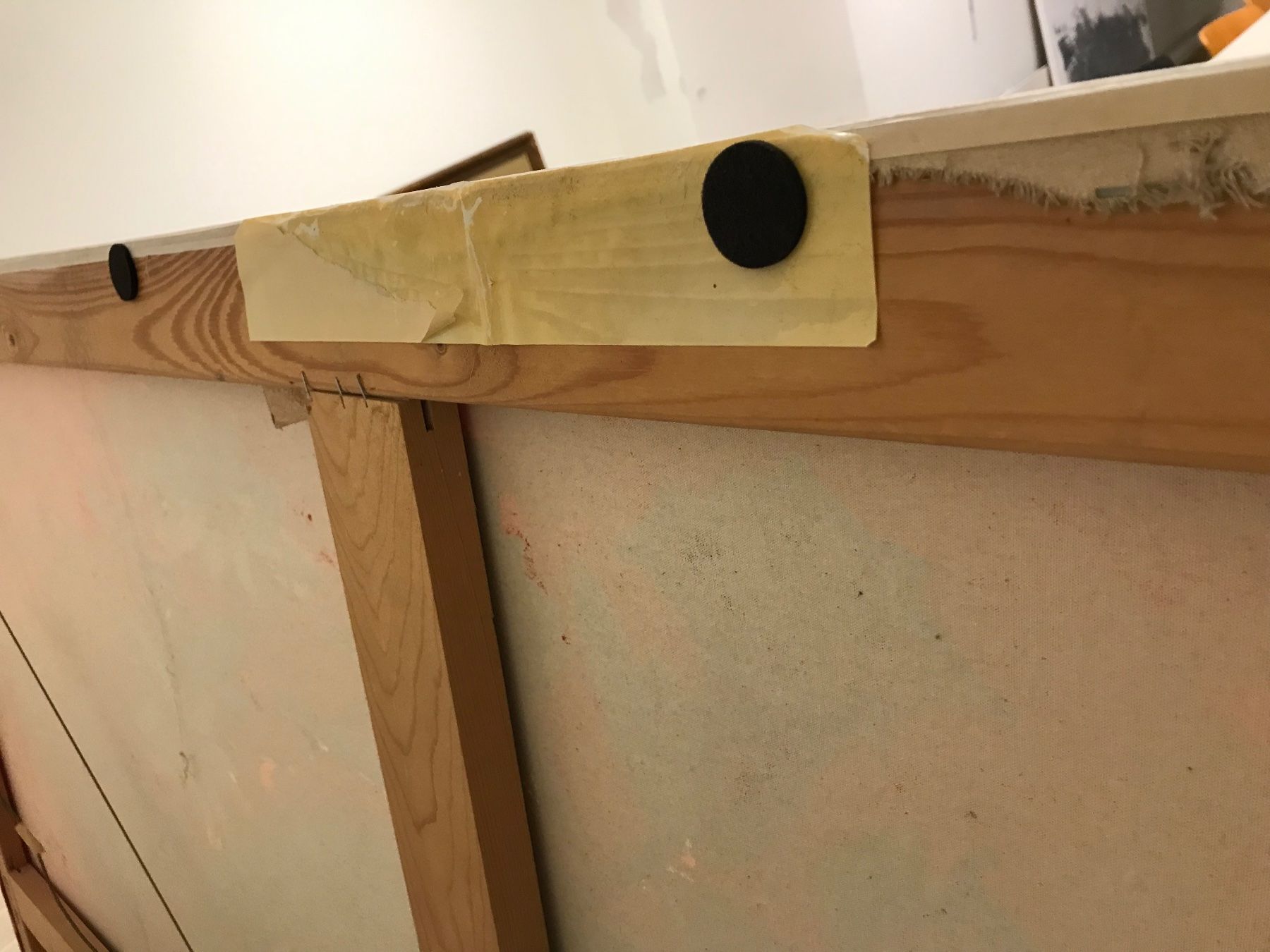 Tableaux: Riesiges Ölgemälde anonym – D'occasion à Wolfhalden par SecondAntique 5