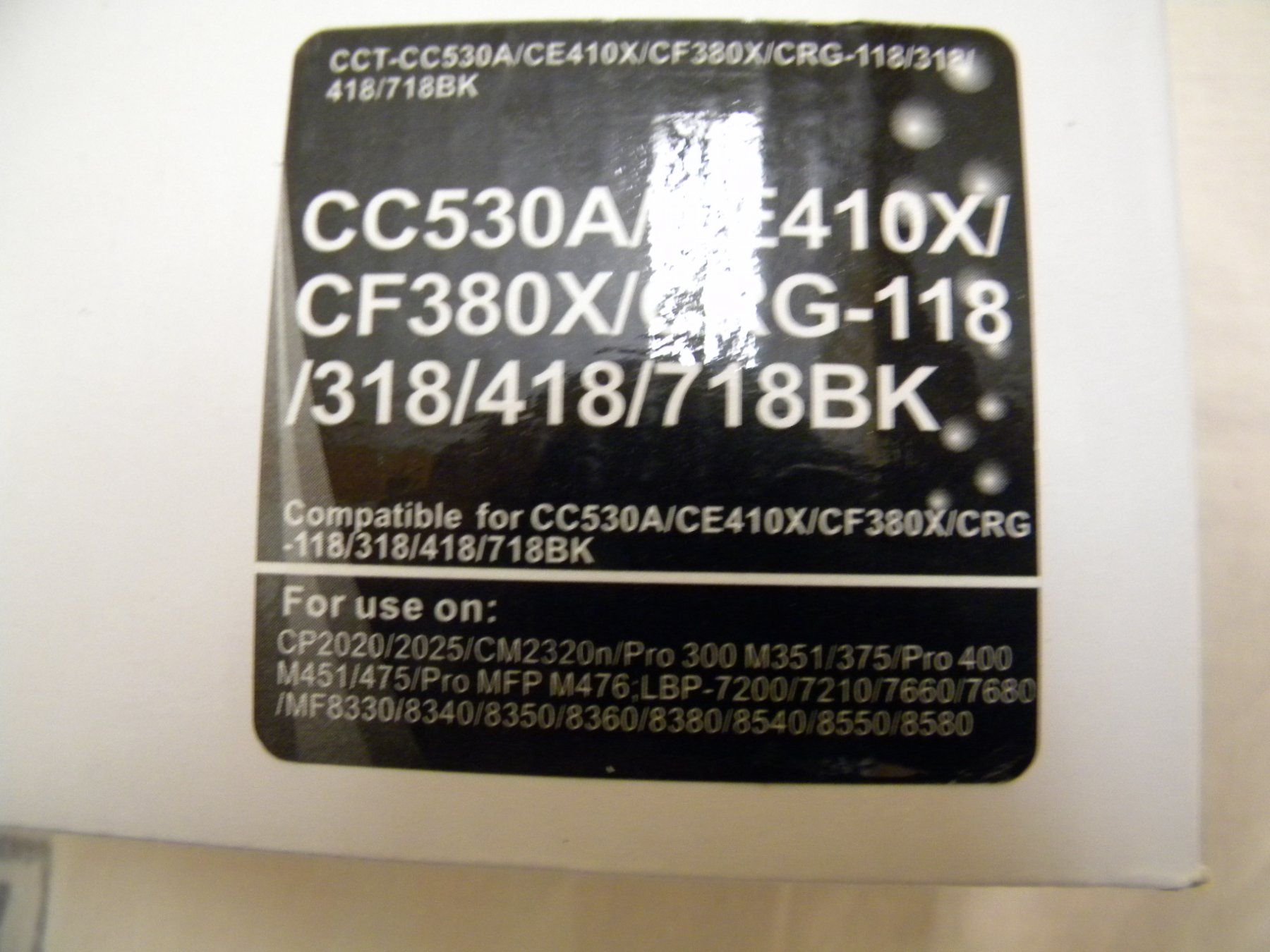Cartucce per stampanti & toner: CE410X CF380X – Nuovo e nell'imballaggio originale da Bühler venduto da Wini100 1