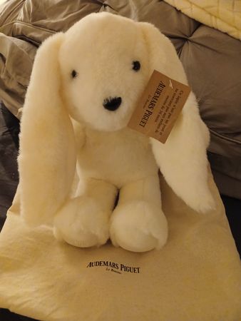 peluche audemard piguet neuf rare