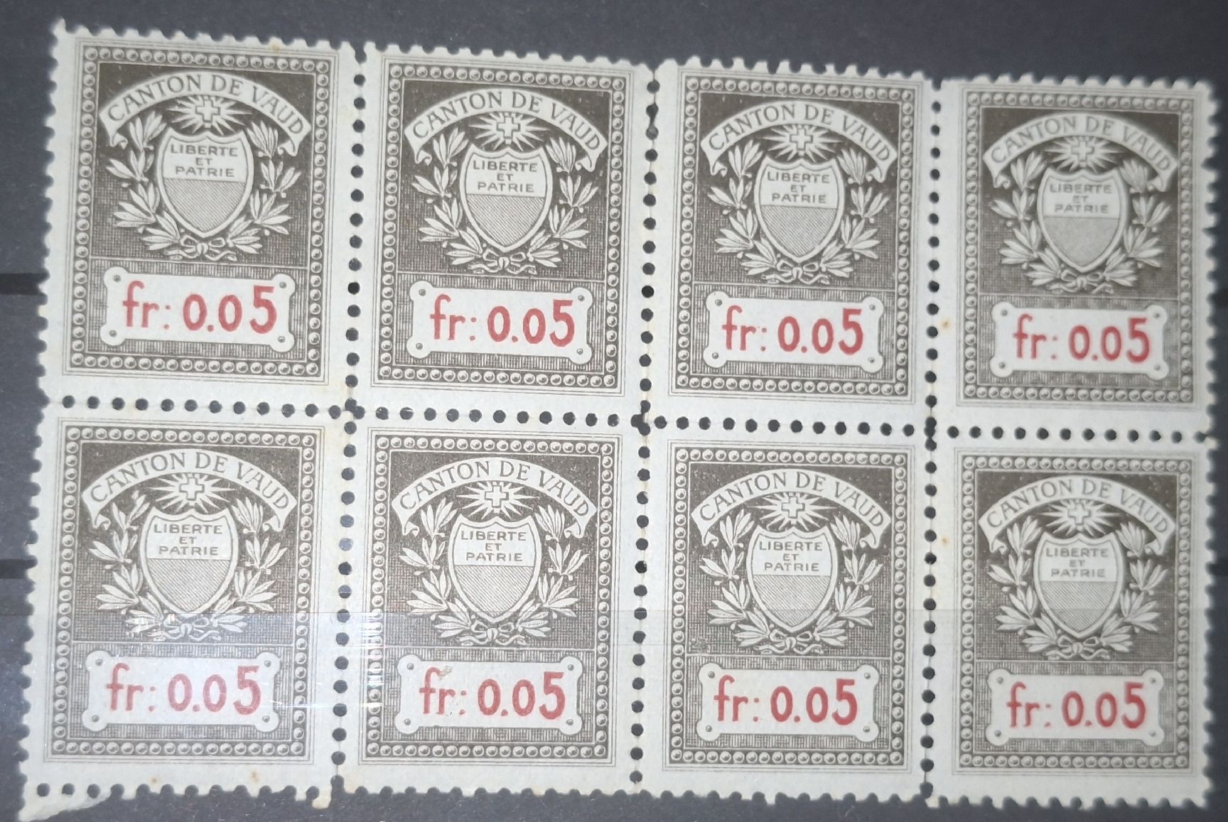 Alle Briefmarken: Brzefmarke Kanton De Vaud – Gebraucht aus Balgach von SIMEON27