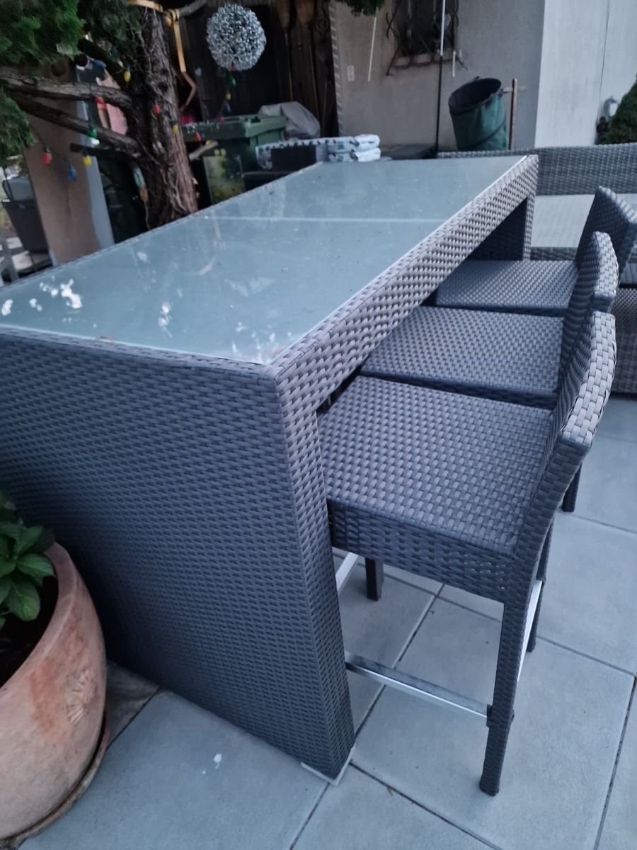 Poltrone: Garten Sitzgruppe Rattan – Nuovo (secondo la descrizione) da Uetendorf venduto da cibin01 5