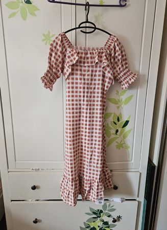 Robe d'été à carreaux NEW