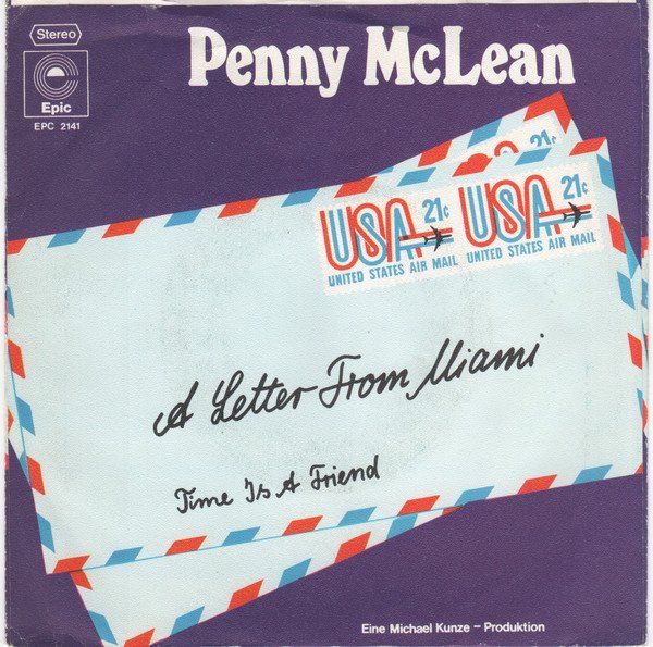 Dischi in vinile: McLean Penny: A Letter From Miami 7" – Usato da Steinhausen venduto da Vilivinili