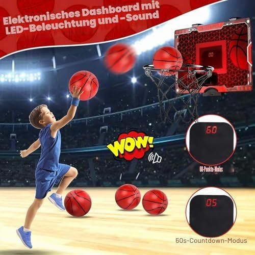 Paniers de basket: Mini Basketballkorb LED – Neuf avec emballage d'origine à Hundwil par Equiply 2