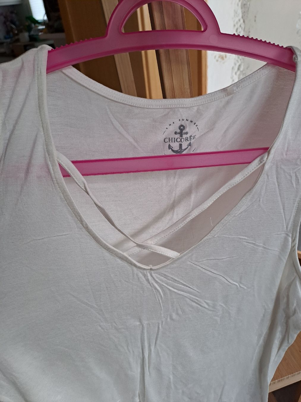Tops: 2x Damen Top Chicoree weiss Grösse L – Neuf (Voir description) à Rickenbach LU par bishiida 1