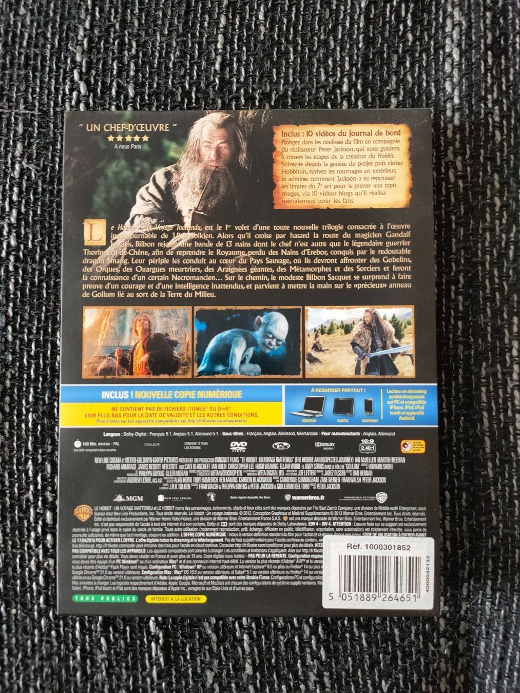 Alle DVDs: DVD Le Hobbit: un voyage inattendu – Gebraucht aus Morges von G33K43V3R 1