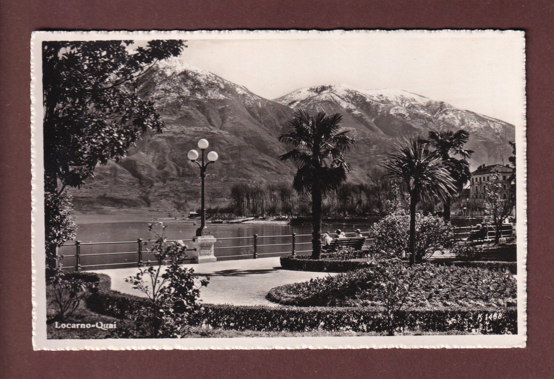 Cartes postales: LOCARNO - Quai – D'occasion à Pully par nicecards-shop