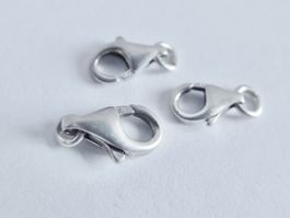 3 Karabiner Verschlüsse aus Silber