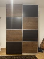 Kleiderschrank Holz-Anthrazit von Ikea, Fast wie Neu