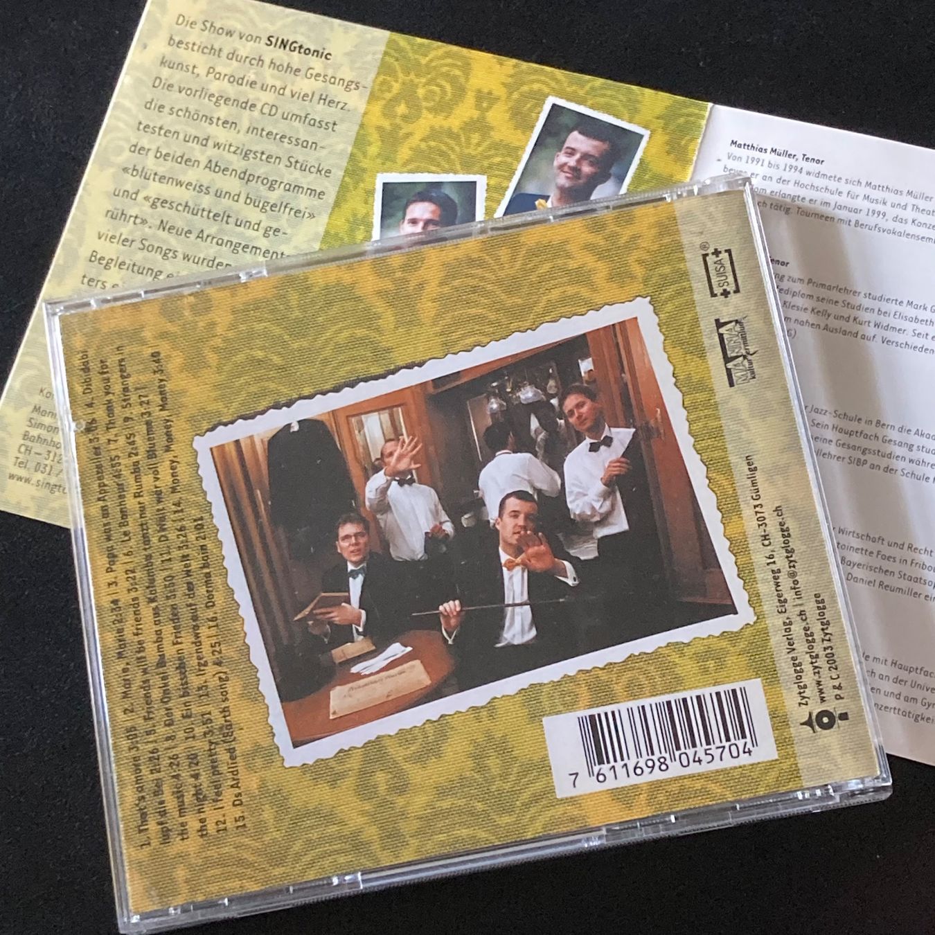 CDs: SINGtonic - Salonfähig – Gebraucht aus Bern von Ntsamina 1