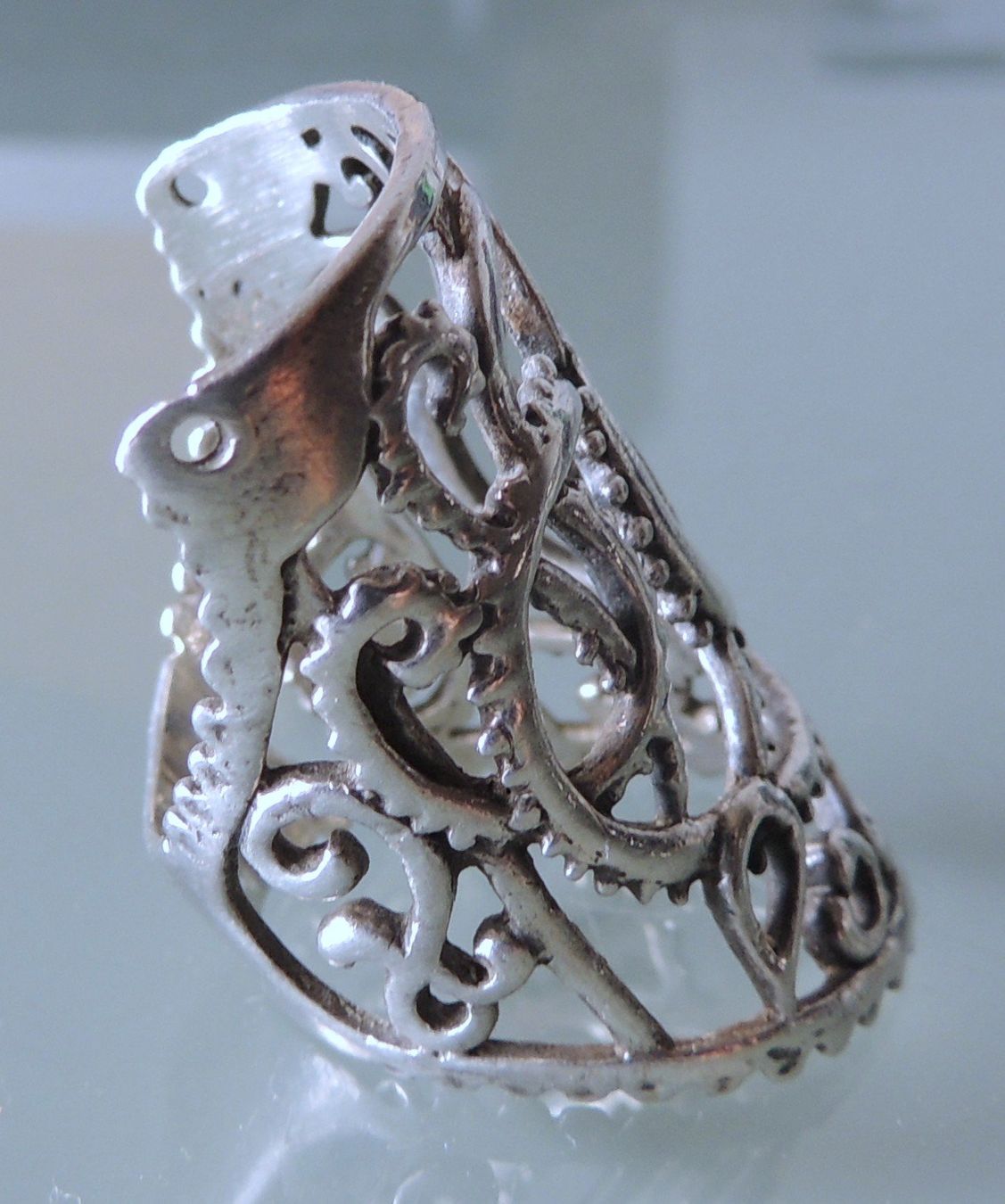 Anelli: Silber 925 Fingerring Gr. 53 – Usato da Waldenburg venduto da schaller707 2