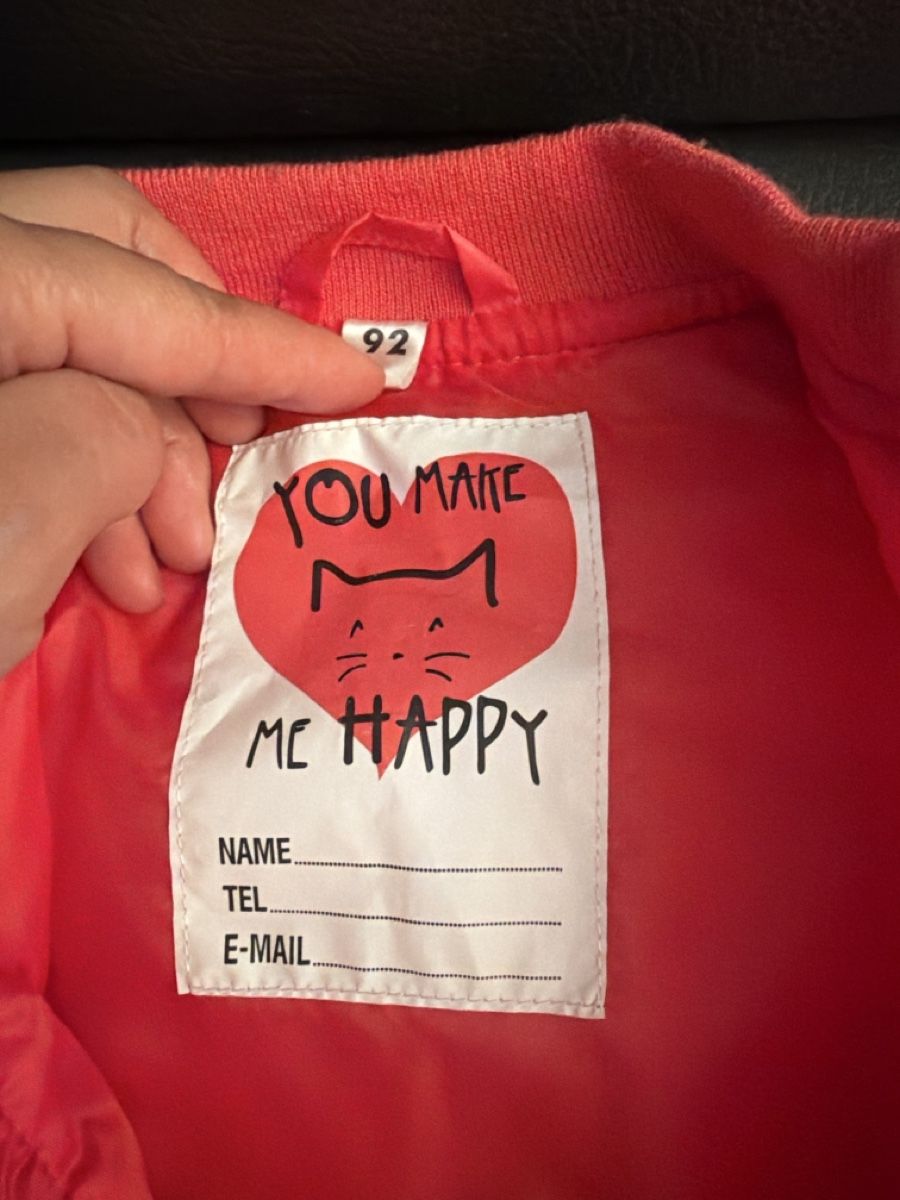 Vestes & Manteaux: Mädchenjacke - Große/Size 92 - Red – D'occasion à Wallisellen par sunflower_Cao 2
