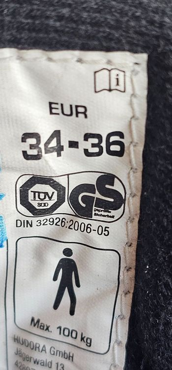 Pattini da ghiaccio: Verstellbare Kinder Schlittschuhe, Grösse 34-36 – Usato da Kappelen venduto da Vertigo5 4