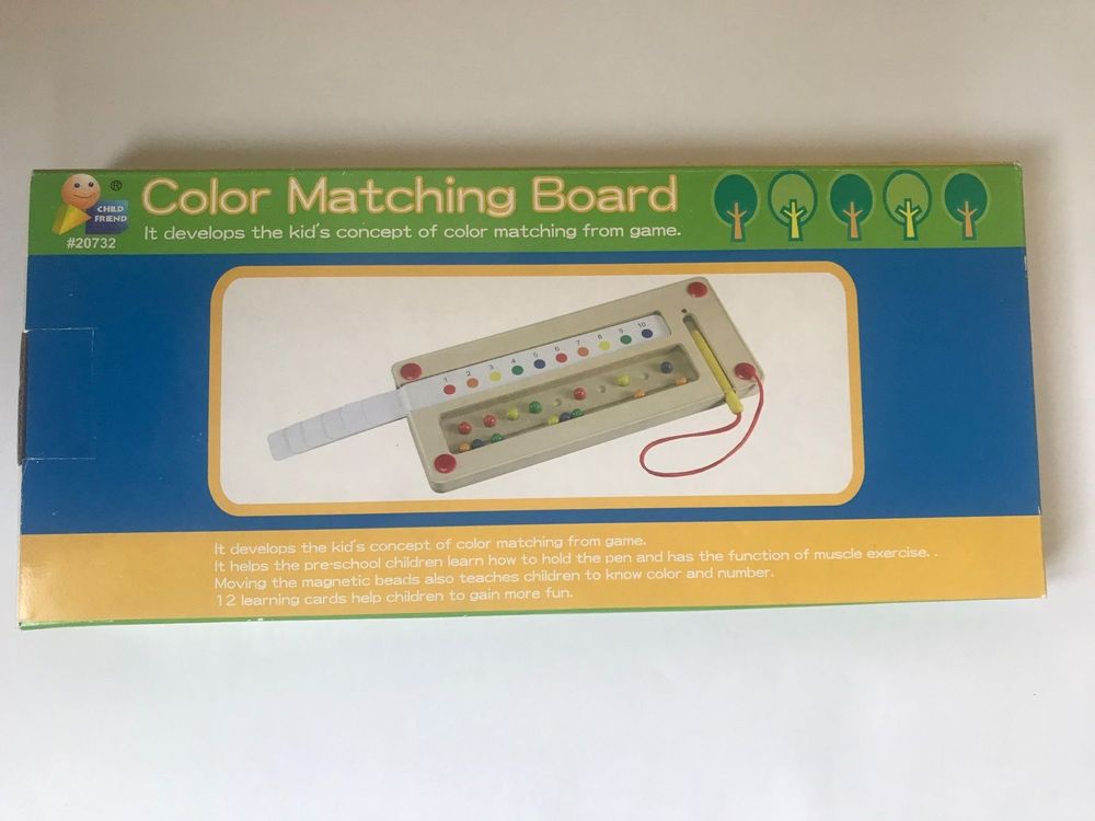 Color Matching Board: Farblernspiel / NEU | Kaufen auf Ricardo
