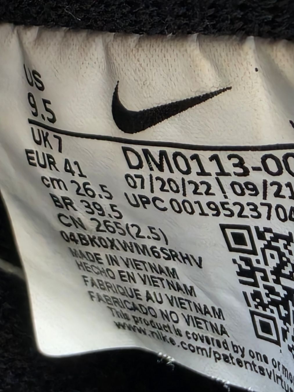 Nike Scarpe da uomo: Nike Court Vision Alta gr. 41 – Usato da Würenlos venduto da Nigginiggi 4