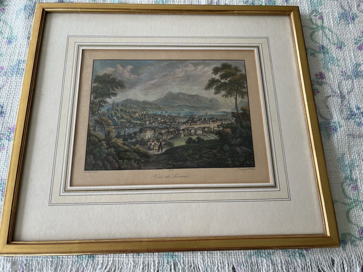 Incisioni: Stich Stadt Luzern – Usato da Kriens venduto da burnauc