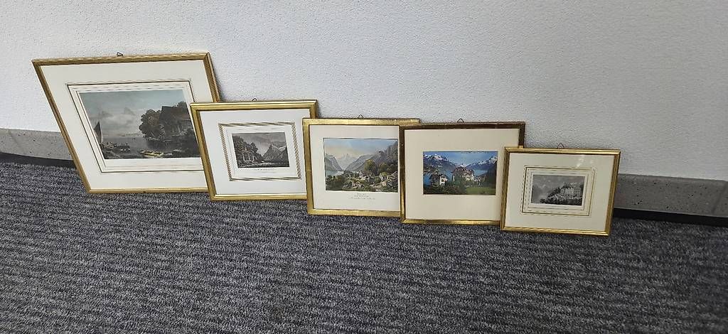Dipinti: Wunderschöne Gemäldesammlung – Usato da Pfaffnau venduto da Hawaiano