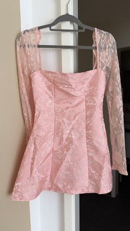 Prinzessinnen Kleid Rosa, Grösse S 
