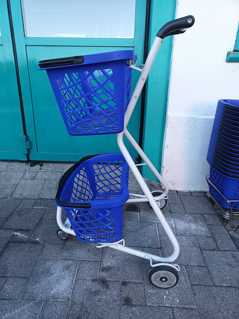 Altro per la casa: WANZL Einkaufswagen / Einkaufskorb – Usato da Oberegg venduto da A-Z.Handel.Loehrer 2