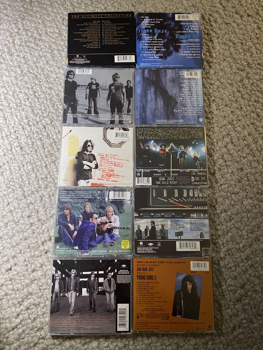 CDs: 10x Bon Jovi  – Gebraucht aus Reinach AG von trigger7811 3