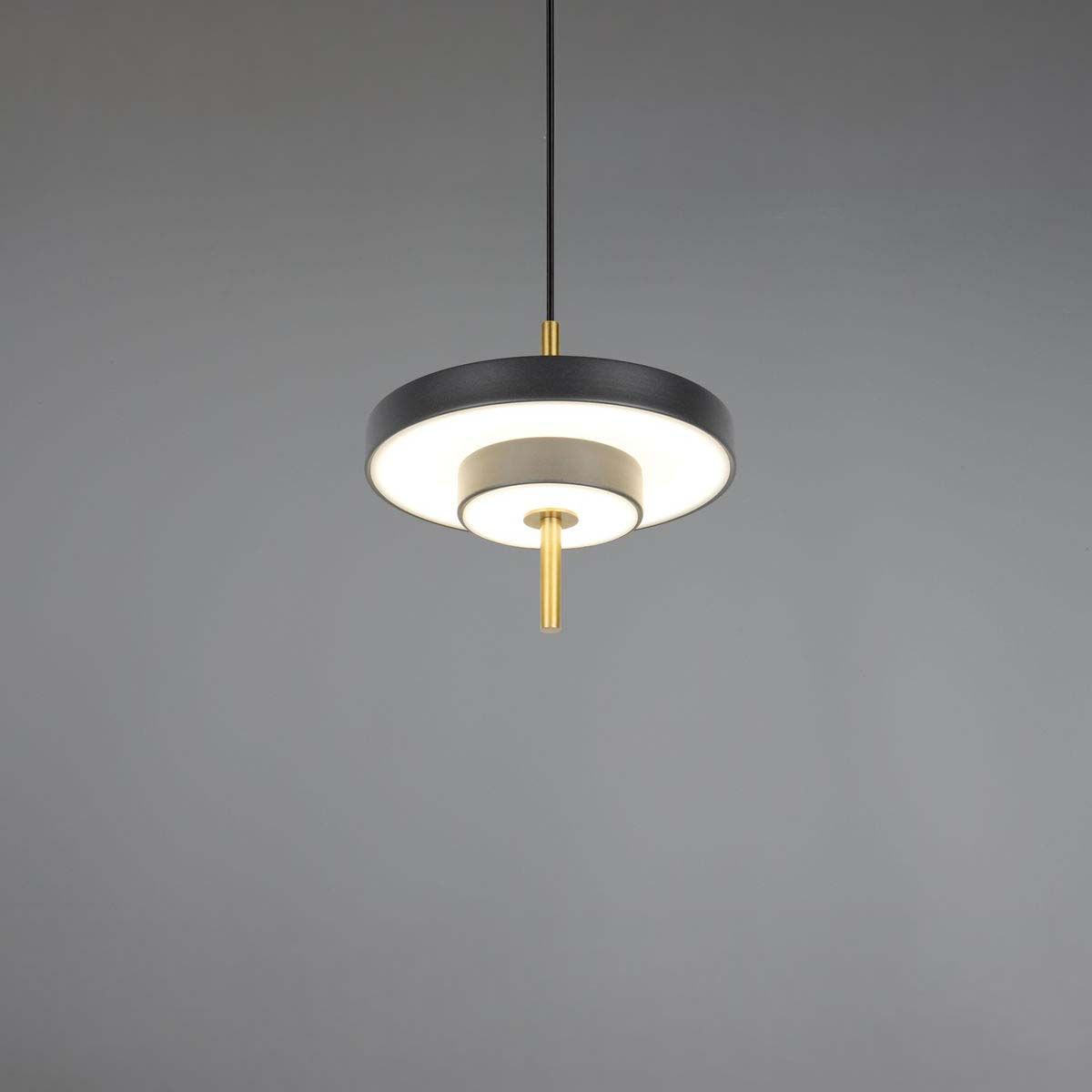 Lampadari & plafoniere: LED Pendelleuchte, Schwarz, CCT, 20 cm Ø – Nuovo (secondo la descrizione) da Kreuzlingen venduto da Smart-Light 3